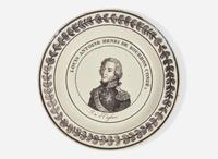 A Wedgwood Pearlware Plate, UK, early 19th century