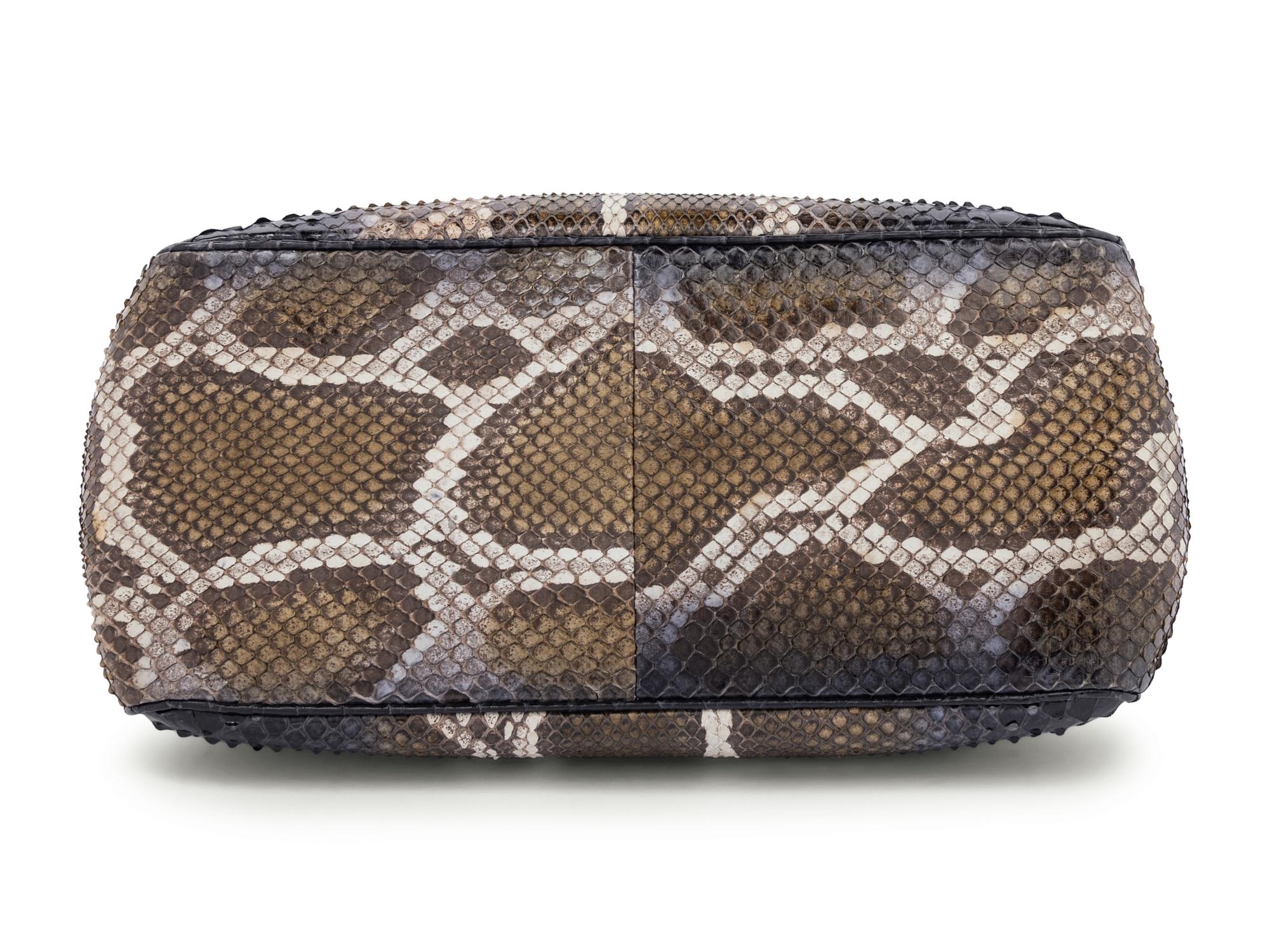 Christian Dior Miss Dior Studded Python Flap Bag, 2009