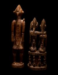 Two Senufo Wood Figures