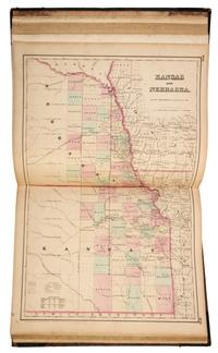 COLTON, George Woolworth (1827-1901). Colton's General Atlas. New York: J. H. Colton and Company, 1857.