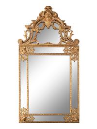 A Régence Giltwood Mirror