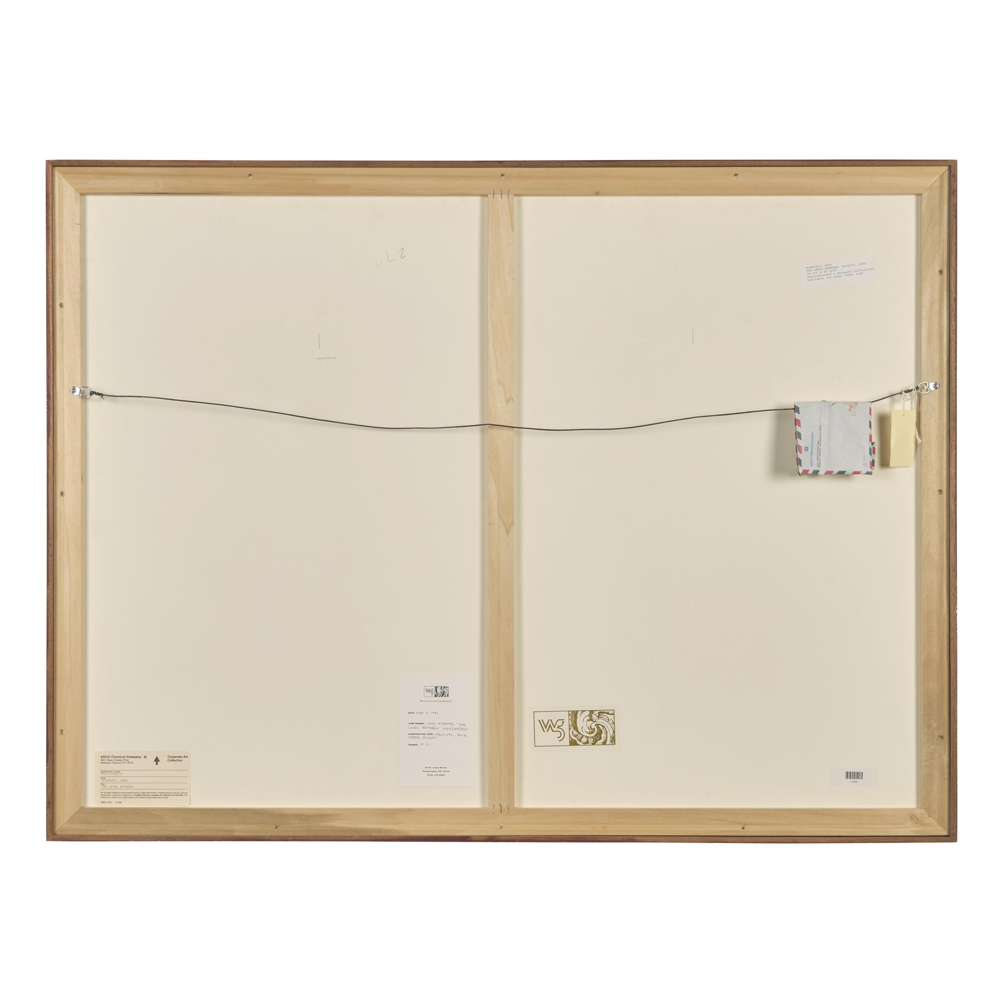 John McDaniel (American, b. 1954) — The Level Between, 1990