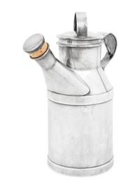 An American Silver-Plate 'Milk Can' Cocktail Shaker
