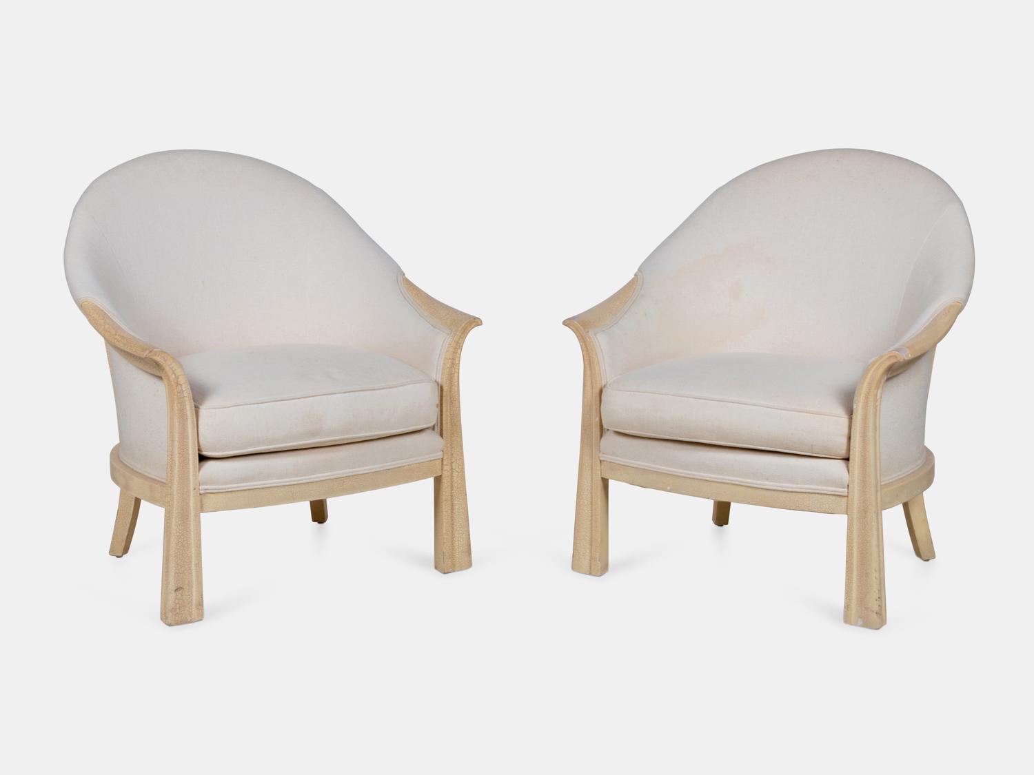 A Pair of Armchairs, Model MF208-217 Produced by Interior Crafts, USA