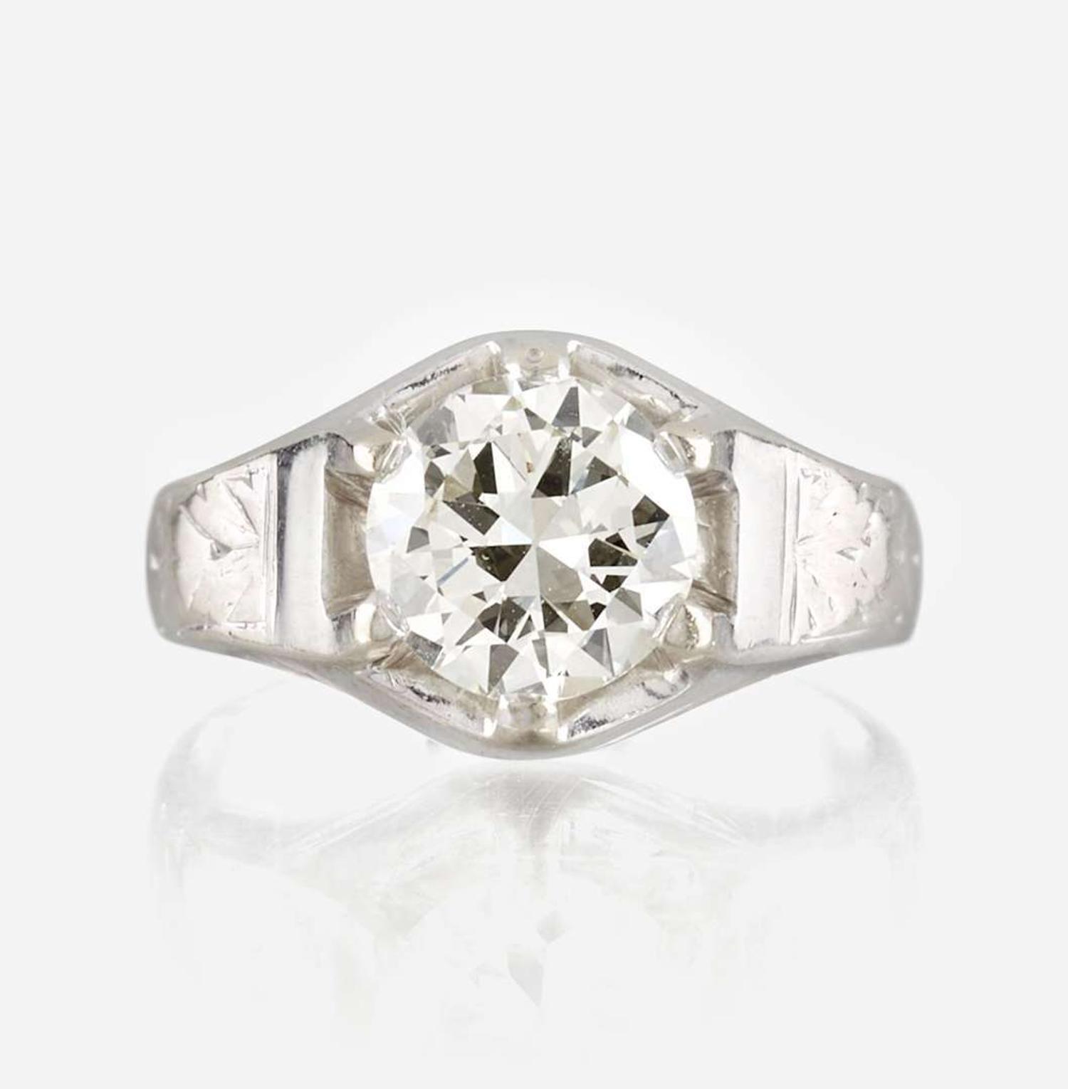 A diamond solitaire