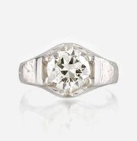 A diamond solitaire