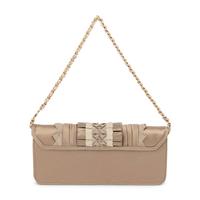 Chanel, Taupe Satin & Ribbon Handbag