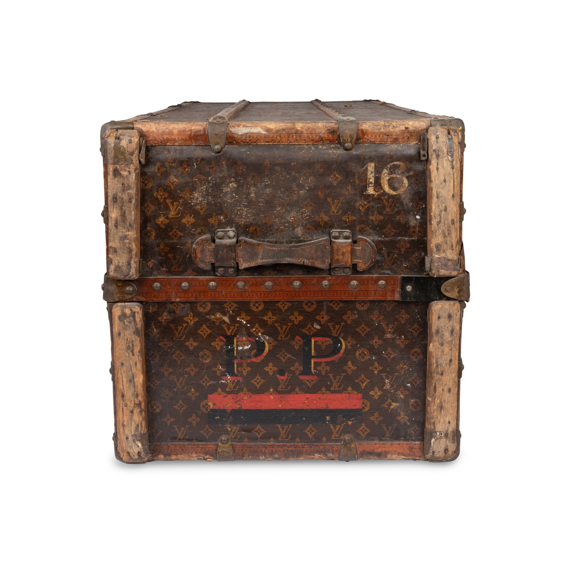 Louis Vuitton 110cm Wardrobe Trunk, Late 19th Century