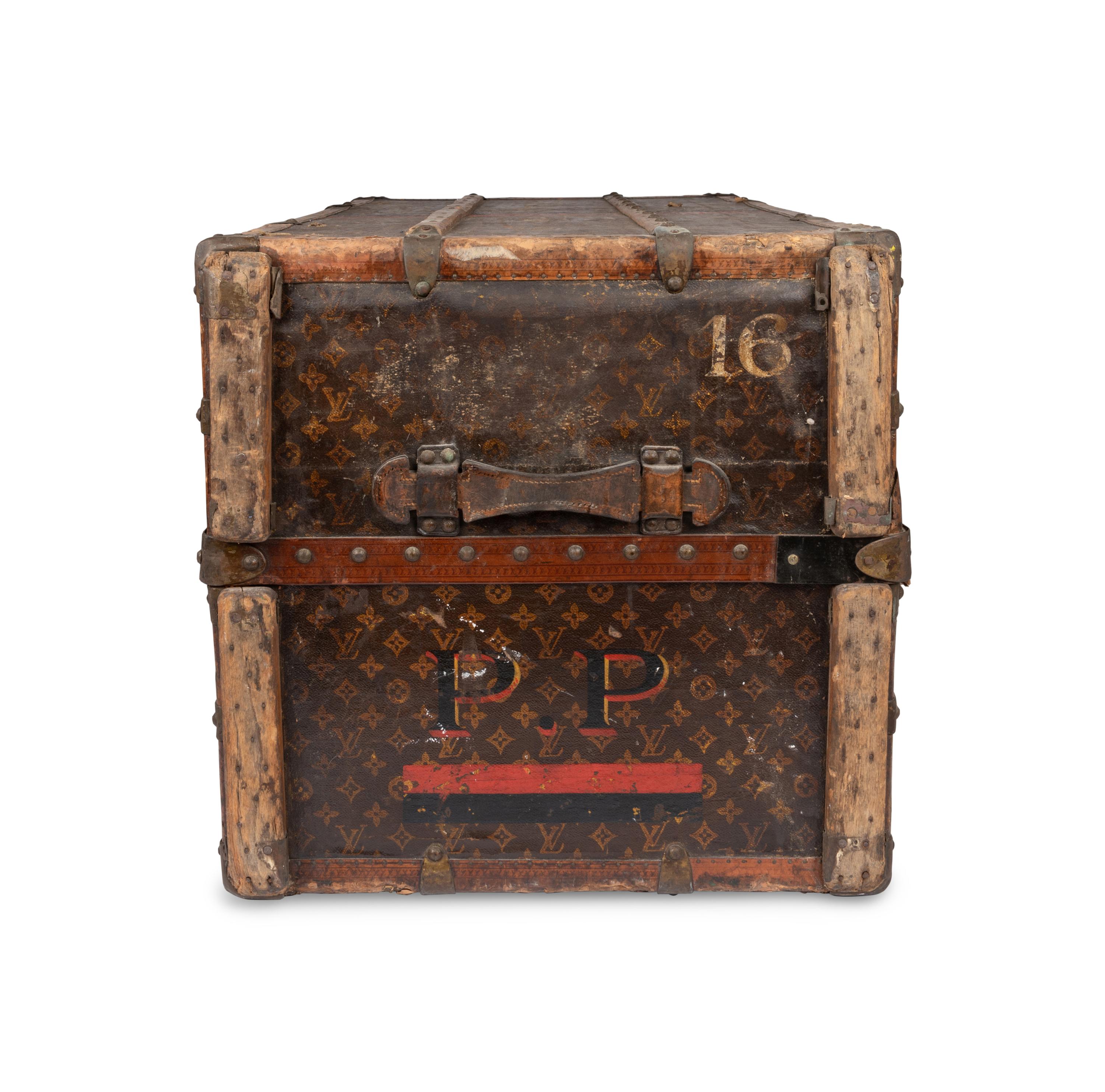 Louis Vuitton 110cm Wardrobe Trunk, Late 19th Century