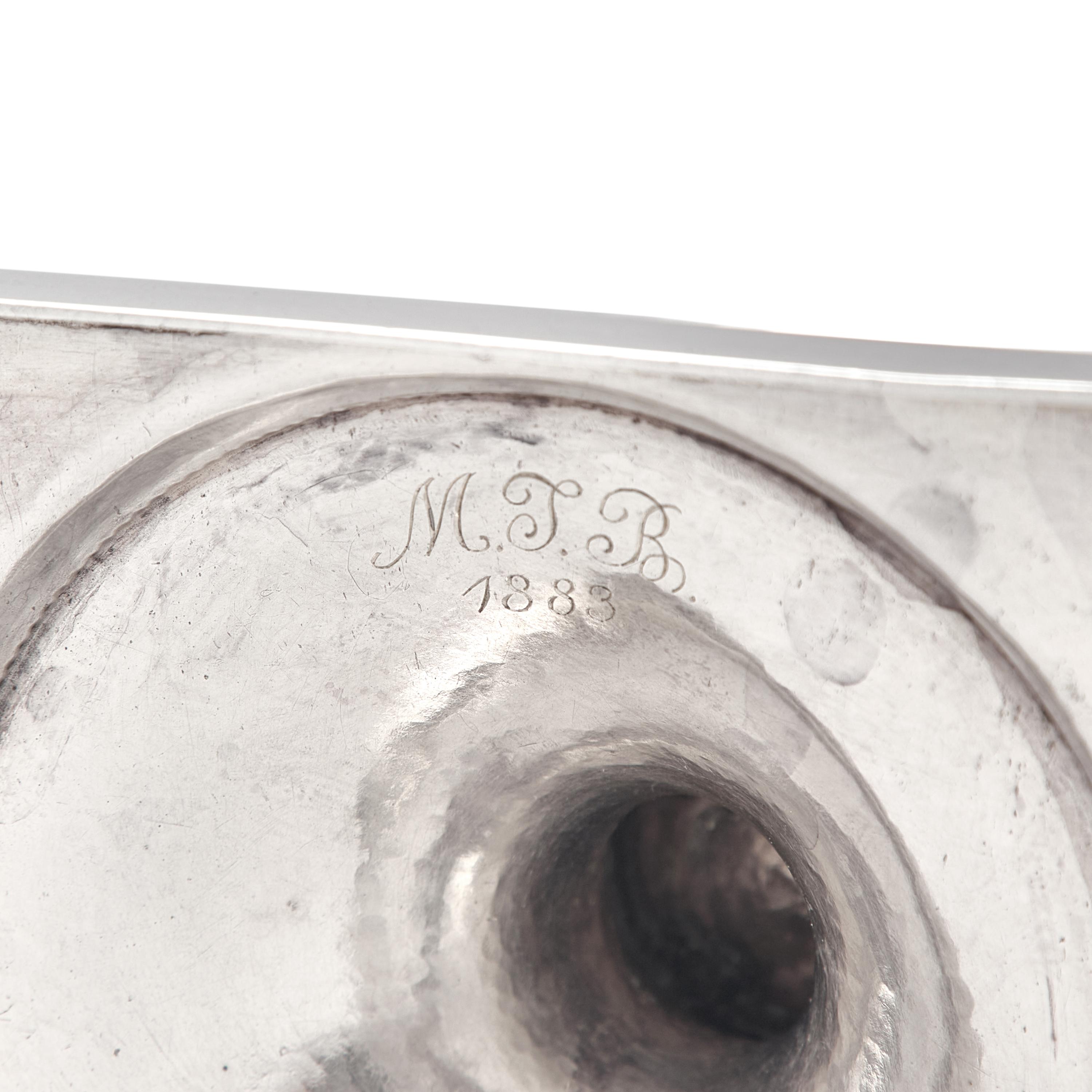 A Federal Silver Sugar Urn
