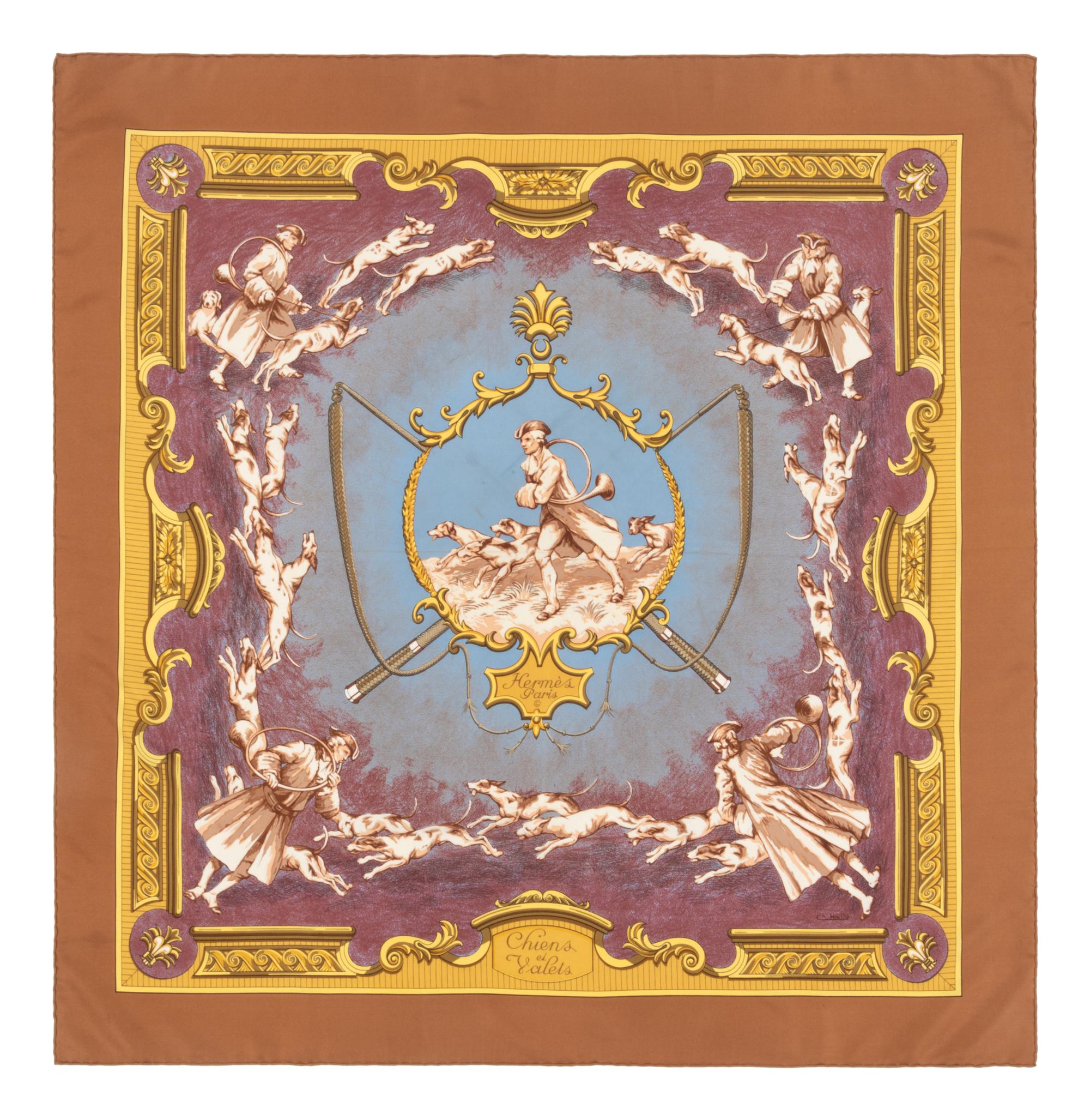 Two Hermès Scarves