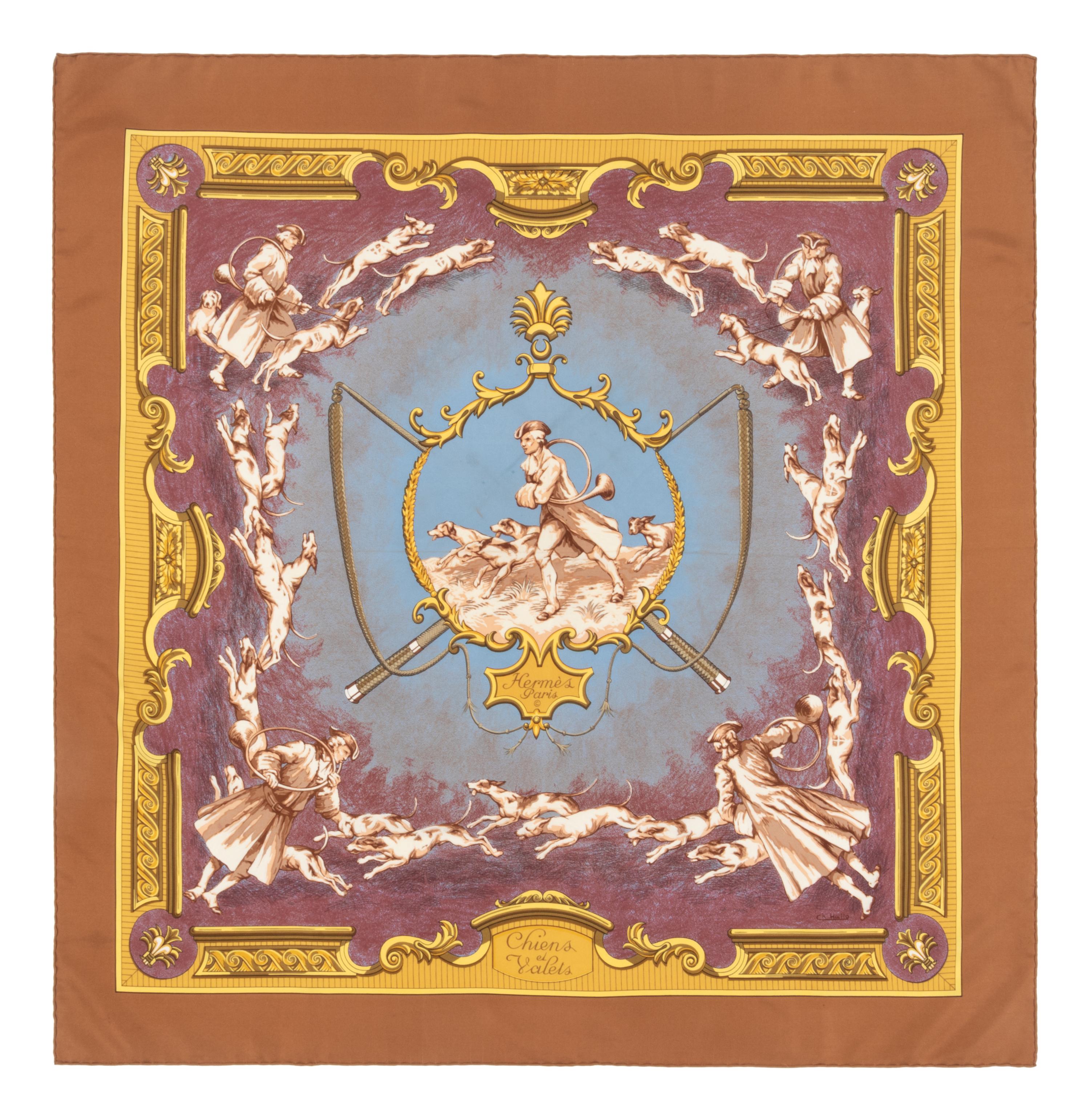 Two Hermès Scarves
