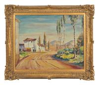 Spanish Landscape, Winding Road, c. 1923