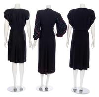 Three Sequined Dresses, 1940s