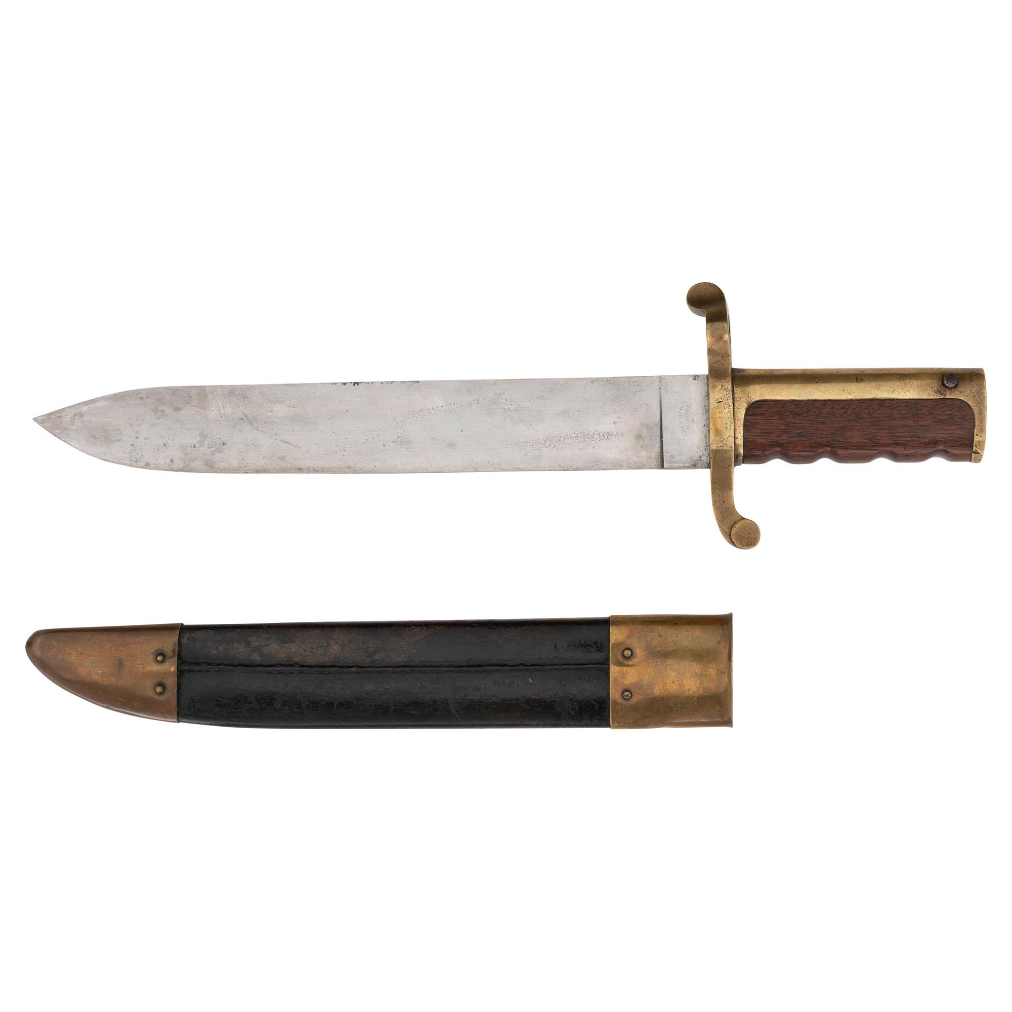 US Navy Model 1861 Dahlgren Bowie Knife Bayonet by Ames