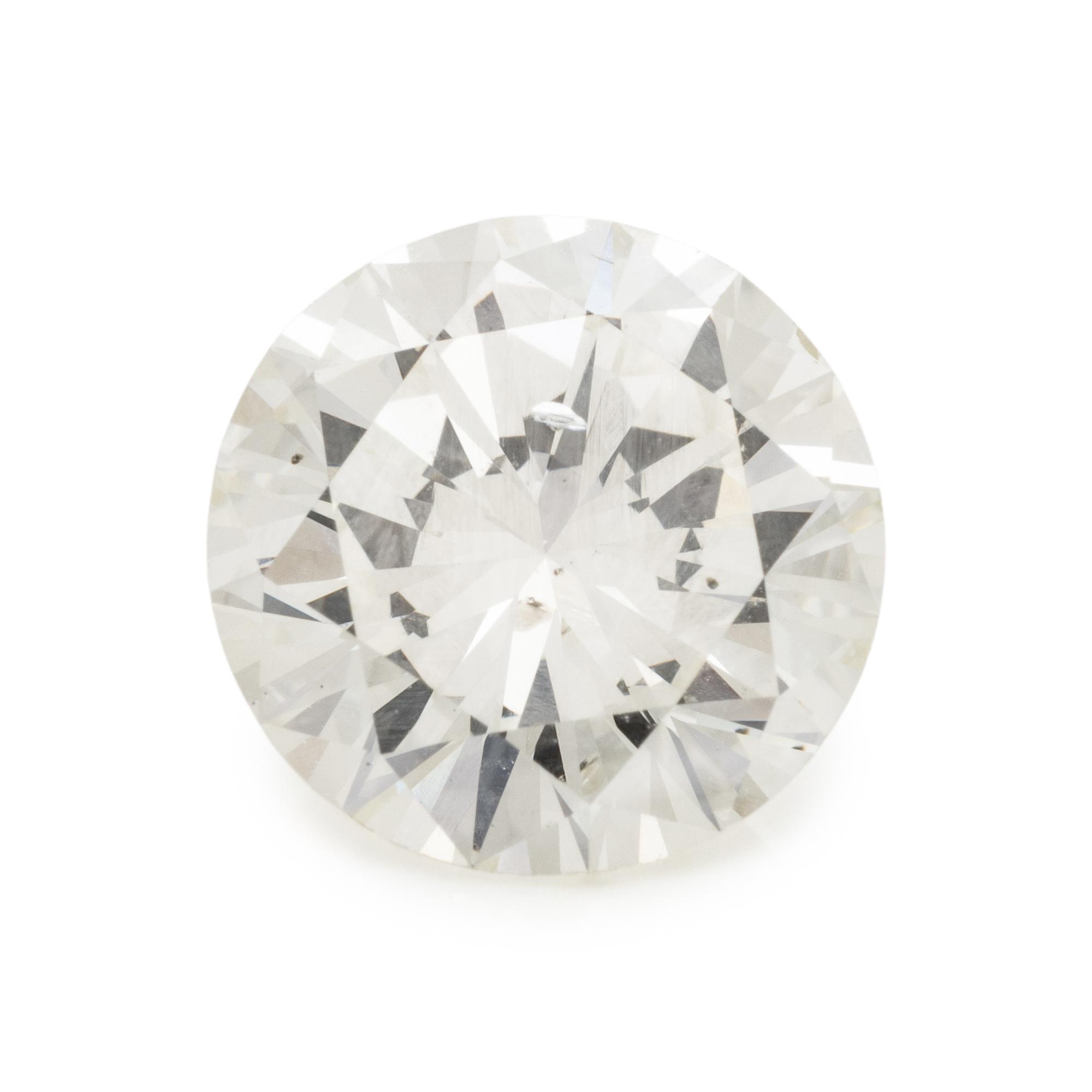 2.50 CARAT ROUND BRILLIANT CUT DIAMOND