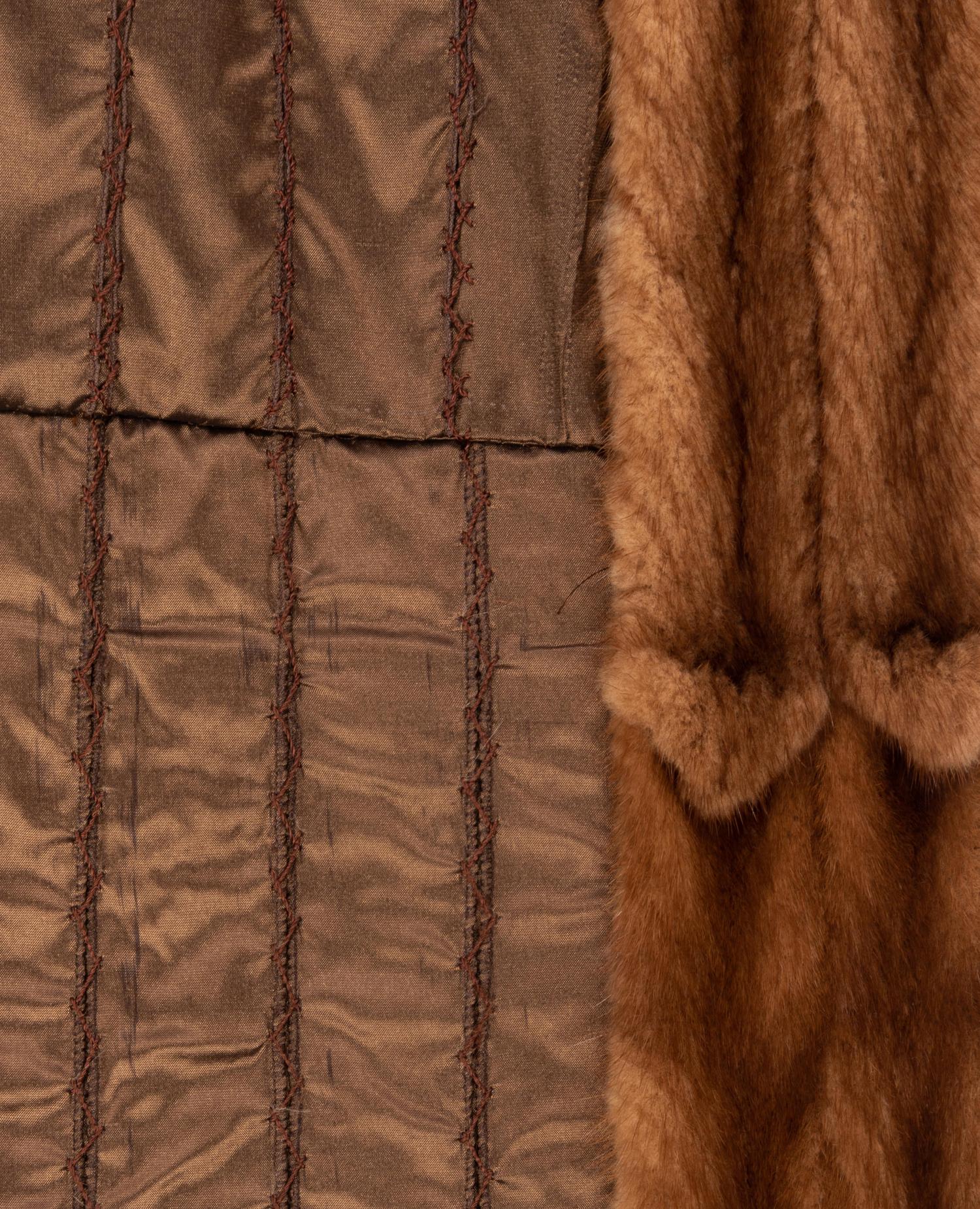 J. Mendel Wild Type Mink Coat, c.2015