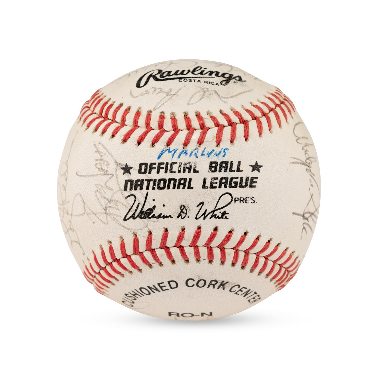 A Large Group of Assorted 1970s-90s Pittsburgh Pirates Team Signed Autograph Baseballs