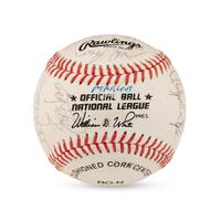 A Large Group of Assorted 1970s-90s Pittsburgh Pirates Team Signed Autograph Baseballs