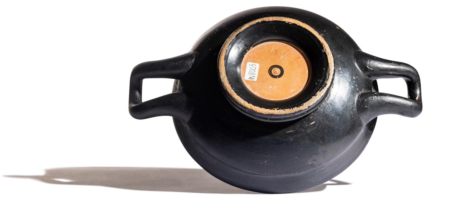 An Attic Stemless Kylix with Graffito