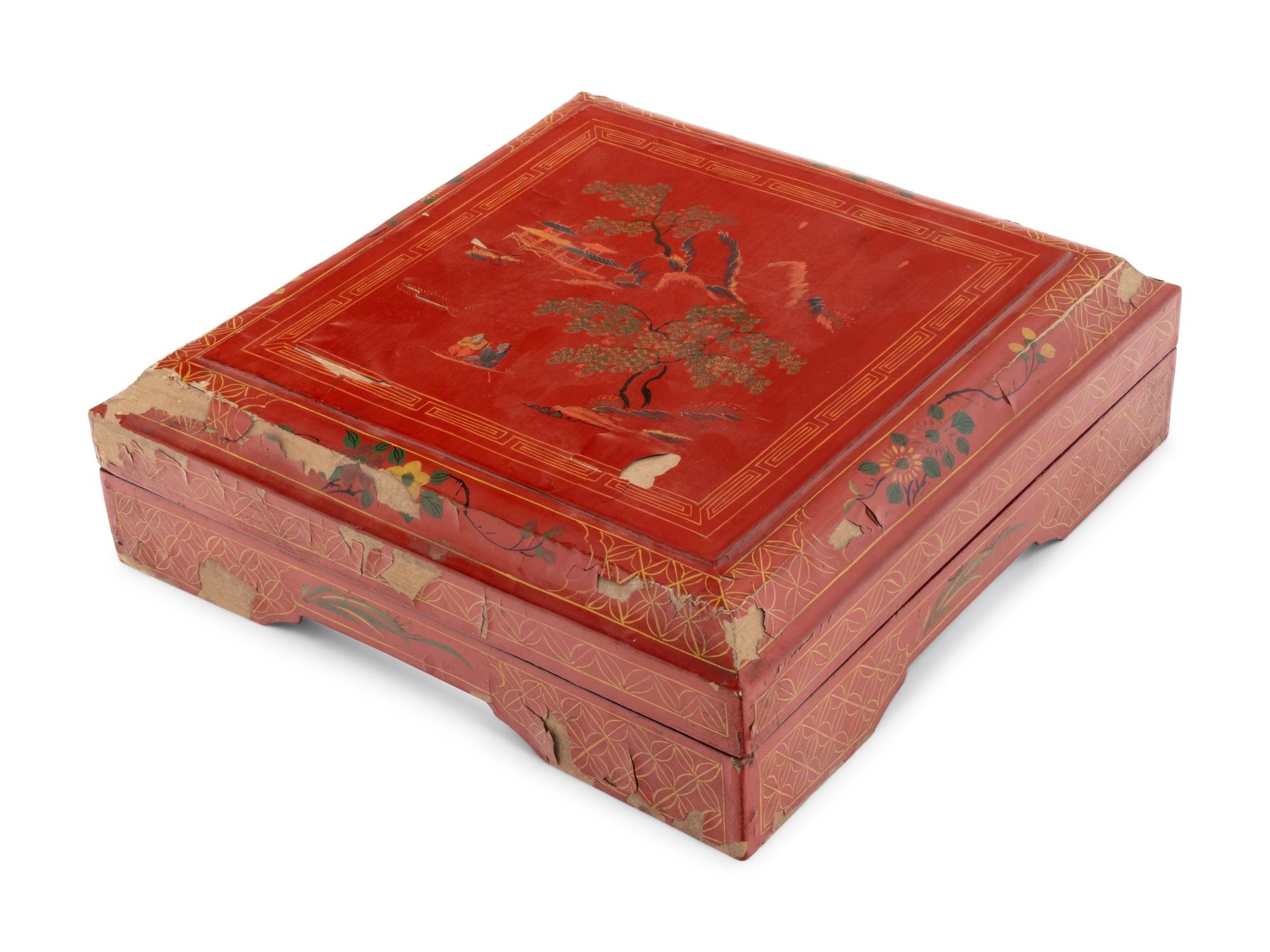 A Chinese Export Canton Blue and White Porcelain Sweetmeat Set