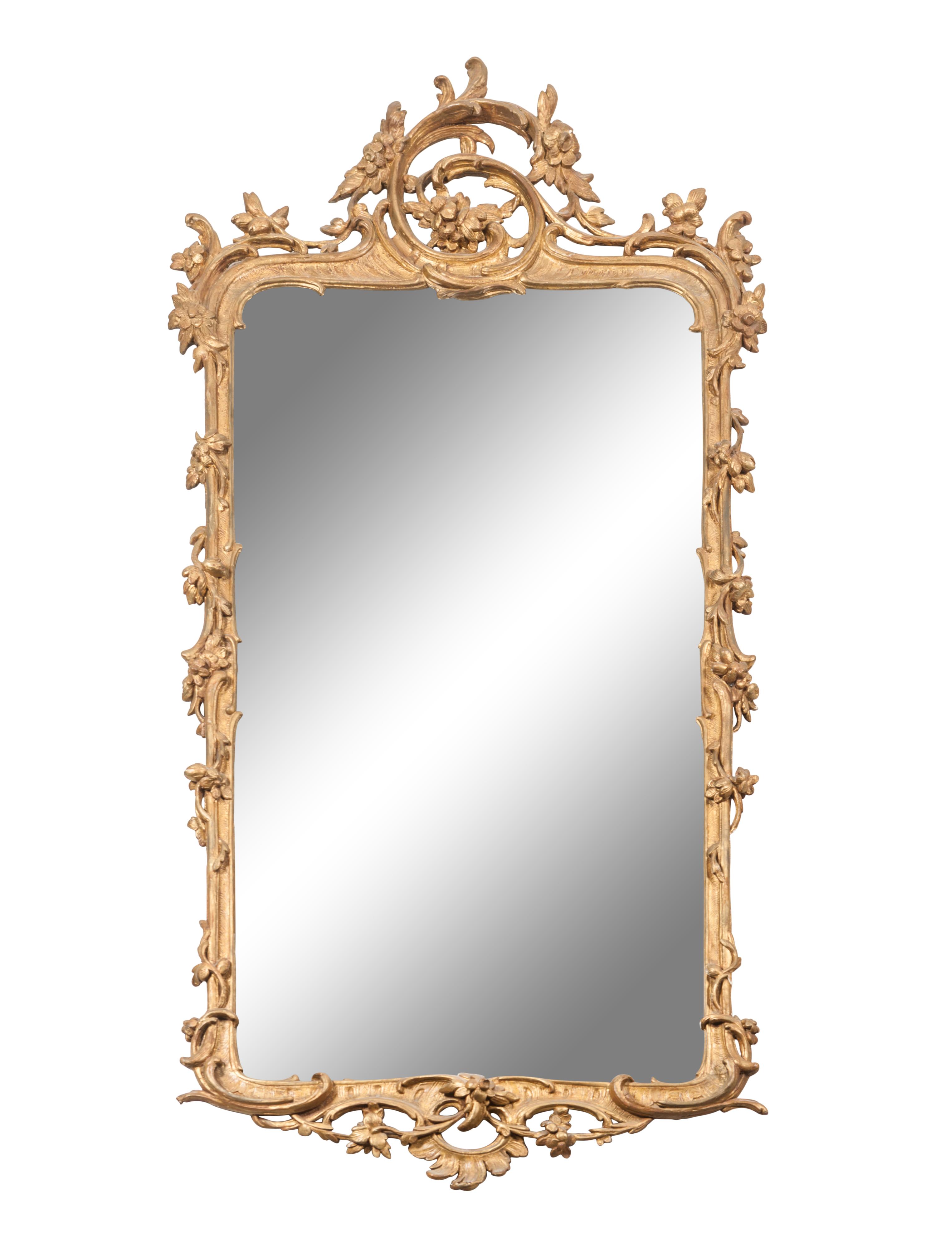 A George II Style Giltwood Mirror