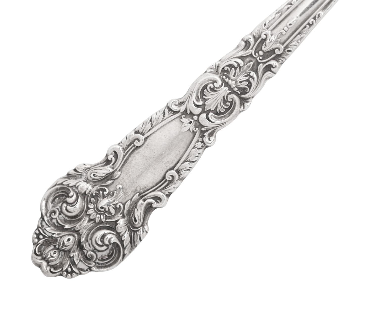 A Reed and Barton French Renaissance Silver Flatware Service