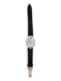 BREGUET, REF. 8918 18K WHITE GOLD AND DIAMOND 'REINE DE NAPLES' WATCH WITH BREGUET DEPLOYANT BUCKLE
