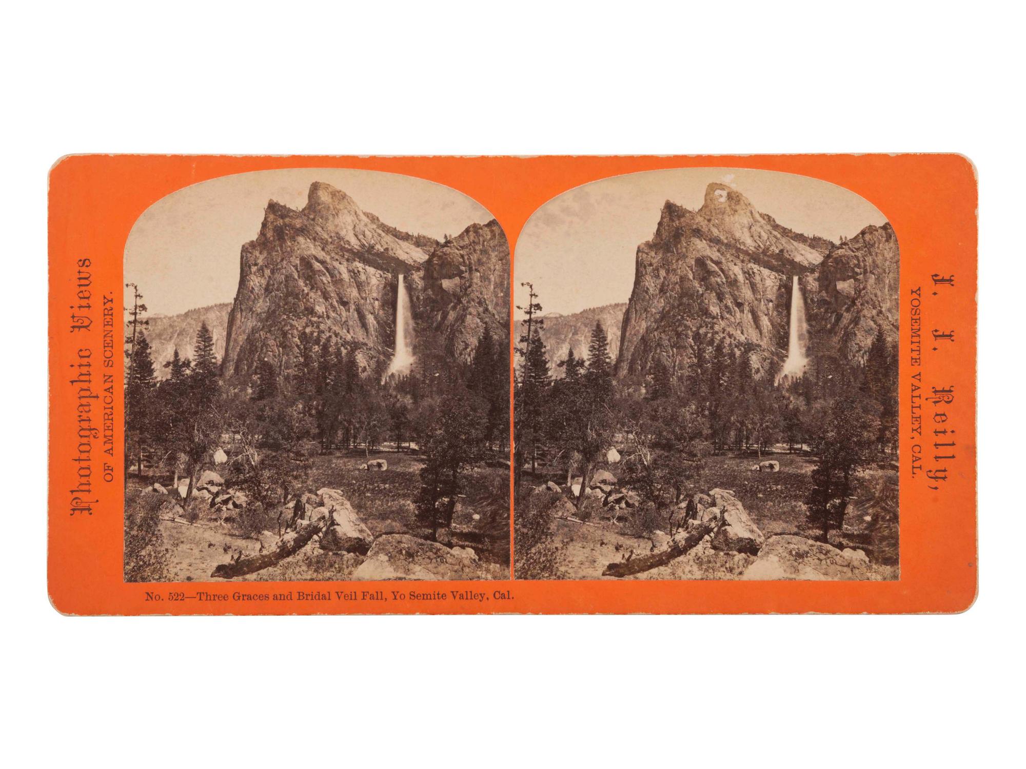 [EARLY PHOTOGRAPHY -- STEREOVIEWS]. A group of 115+ stereoviews documenting the American landscape, incl. views of Yellowstone by Haynes, views of Niagara Falls, and other outdoor scenes.