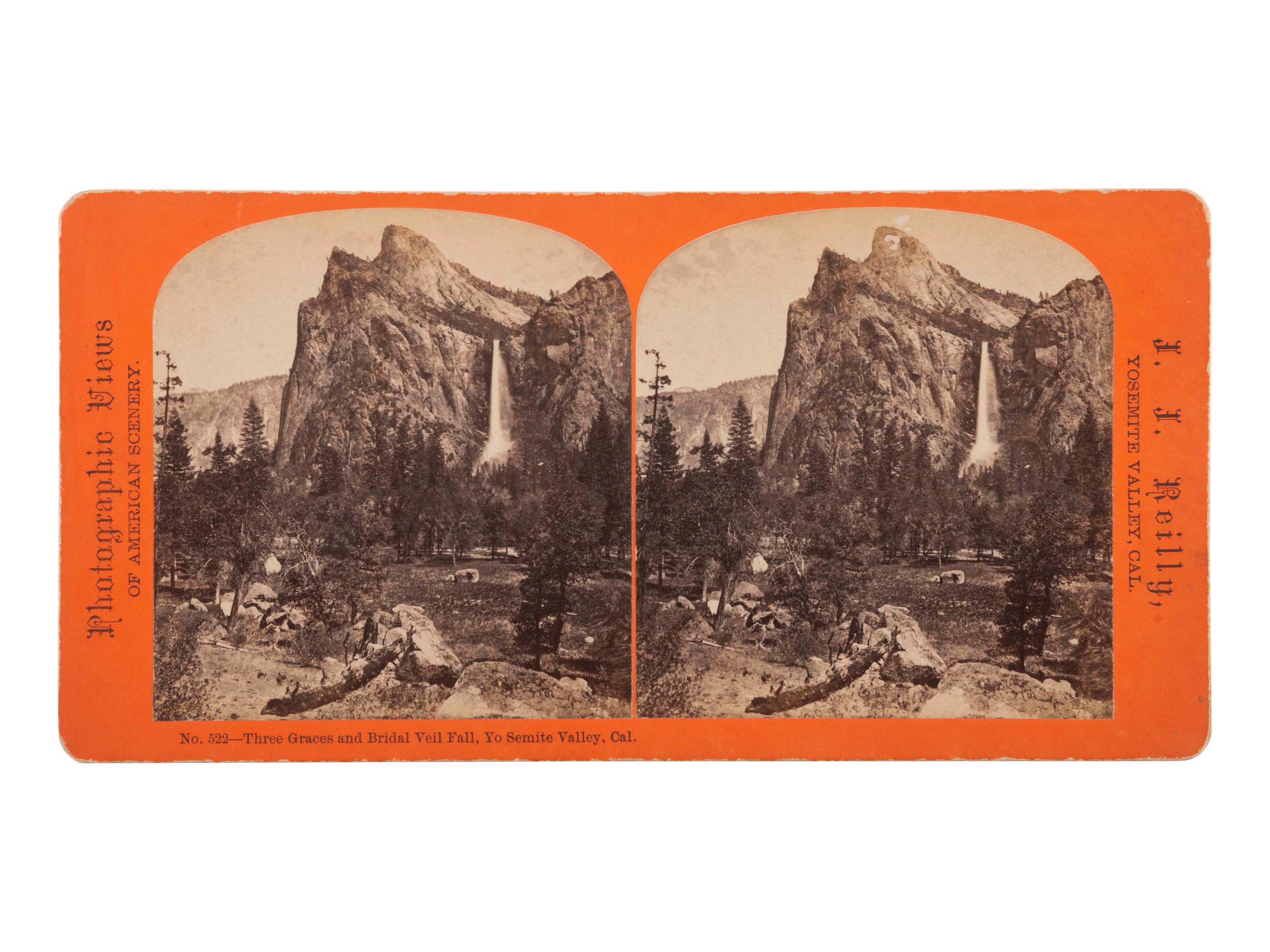 [EARLY PHOTOGRAPHY -- STEREOVIEWS]. A group of 115+ stereoviews documenting the American landscape, incl. views of Yellowstone by Haynes, views of Niagara Falls, and other outdoor scenes.