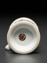 A Wallpaper Hanger's Porcelain Occupational Shaving Mug