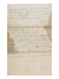 [CIVIL WAR]. Letter with graphic content regarding Battle of Antietam written by Bugler Charles E. May, 1st Rhode Island Light Artillery. 25 September 1862.