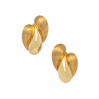 Henry Dunay, Yellow Gold Earrings