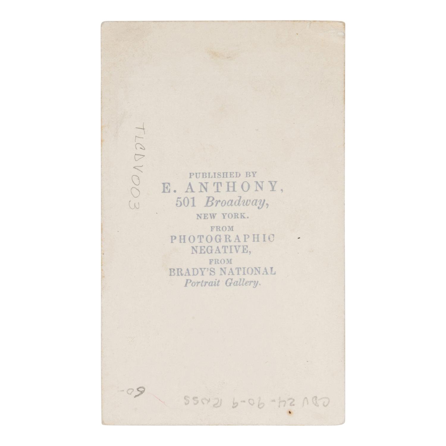 [CIVIL WAR]. -- [ELLSWORTH, Elmer (1837-1861)]. A group of 3 photographs depicting Ellsworth, comprising: