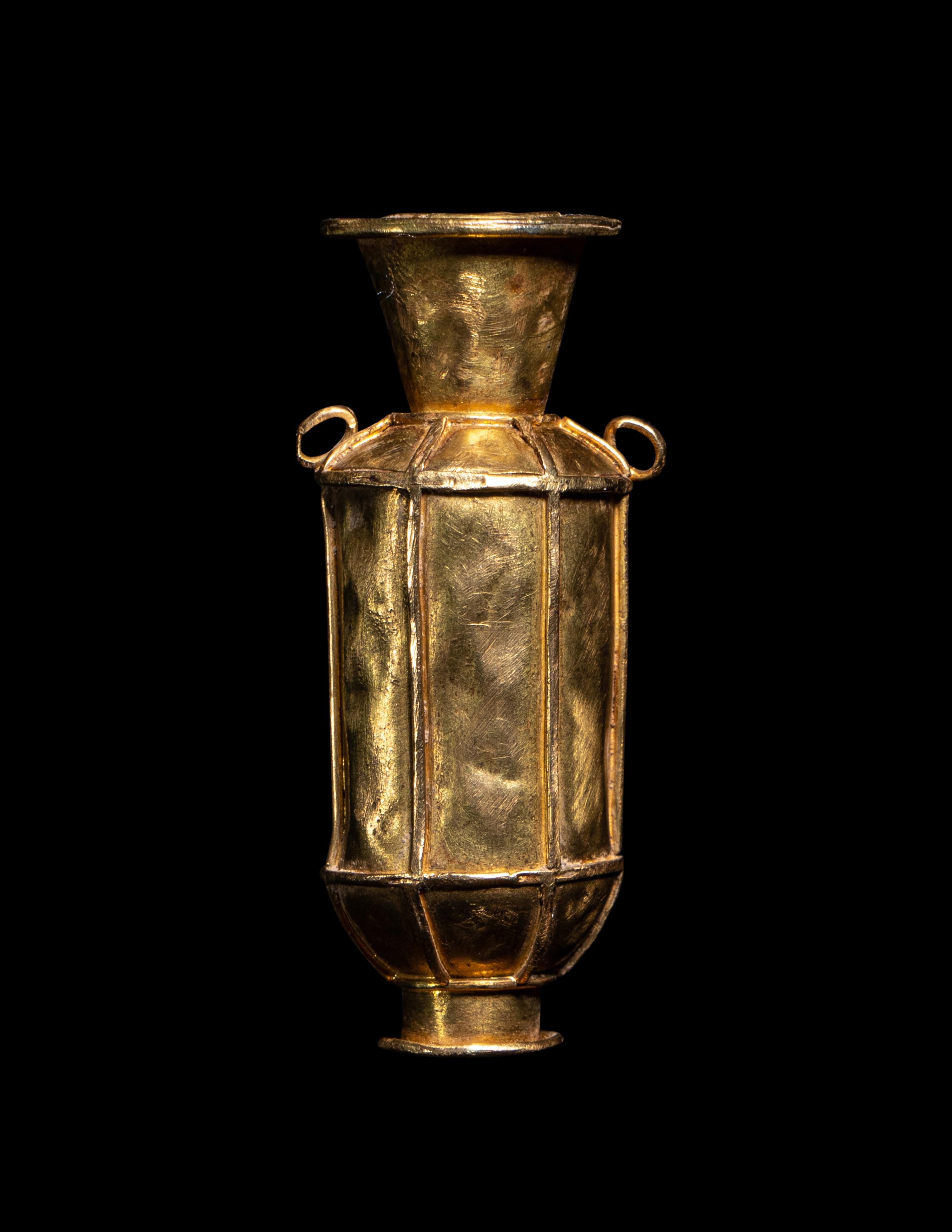A Hellenistic Gold Perfume Vessel