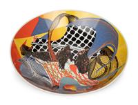A Frank Stella for Rosenthal Porcelain Bowl