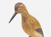 A group of three carved and painted game and shorebird decoys, 20th century