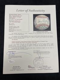 A 1956 New York Giants Team Signed Autograph Baseball Featuring Willie Mays (JSA Letter of Authenticity),