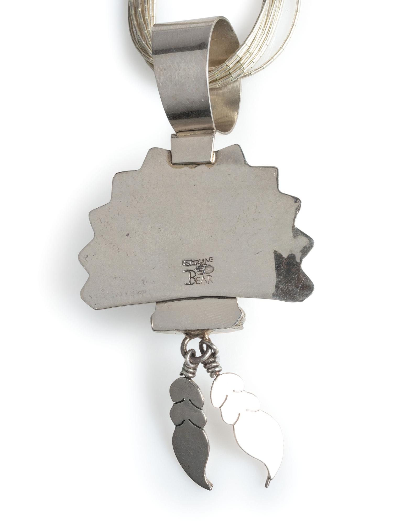 Navajo Sterling Silver Katsina Pendants