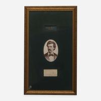 [Literature] Twain, Mark (Samuel L. Clemens) Cut Inscription