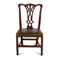 A George III Mahogany Side Chair