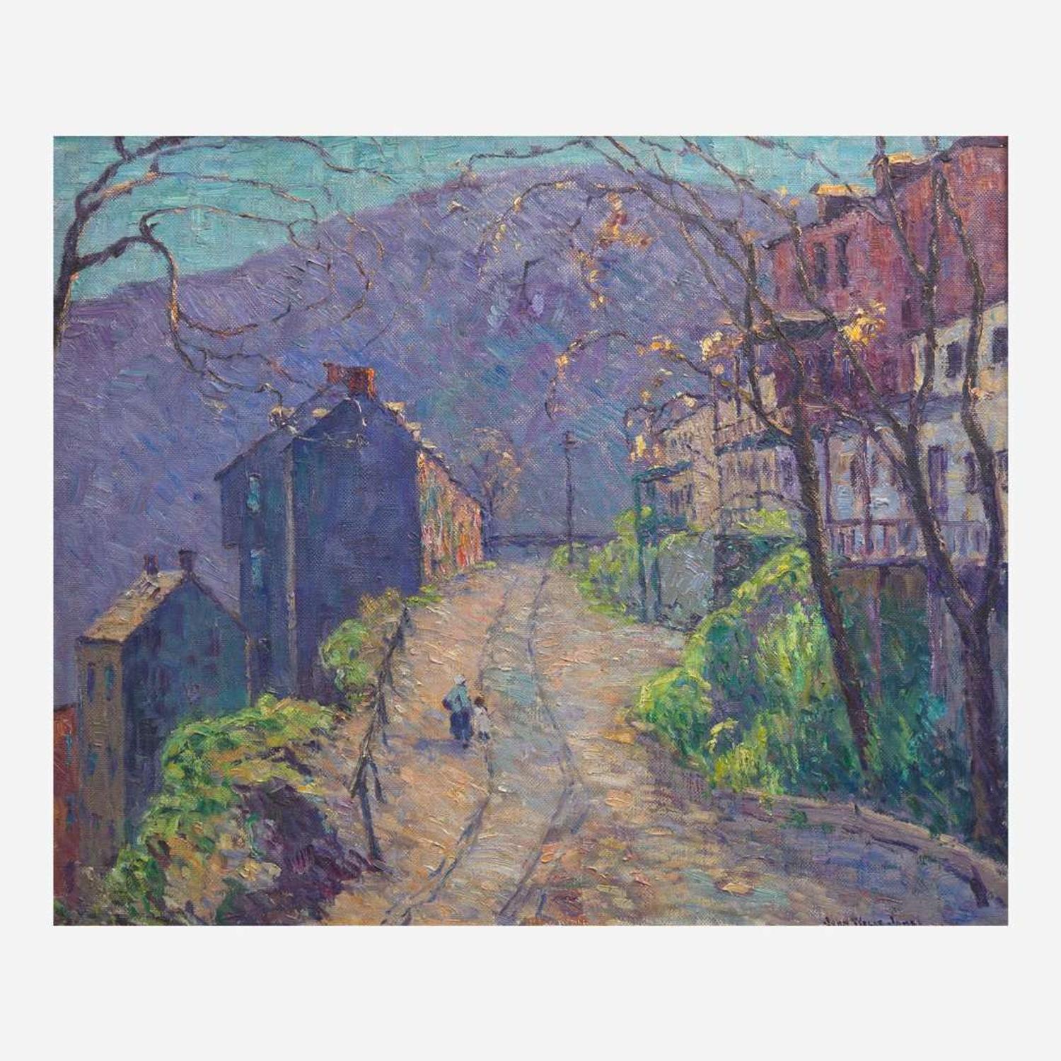 John Wells James (American, 1873–1951) Village Path