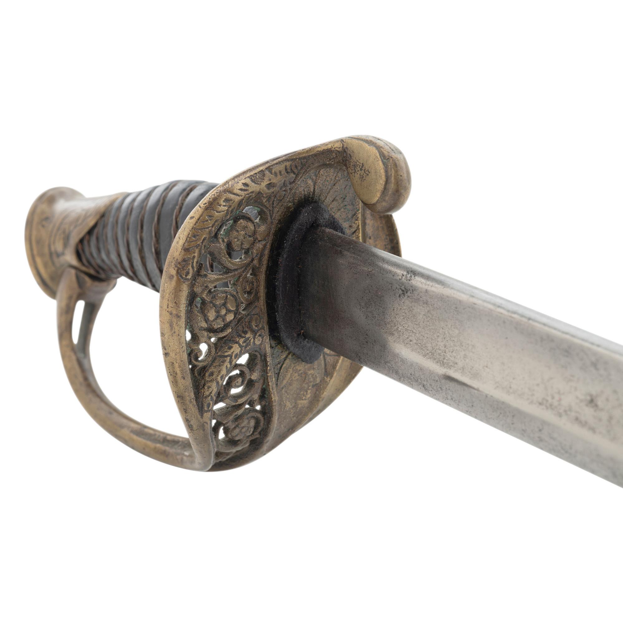 Leech & Rigdon CS Inside Guard Marked Staff & Field Officer's Sword