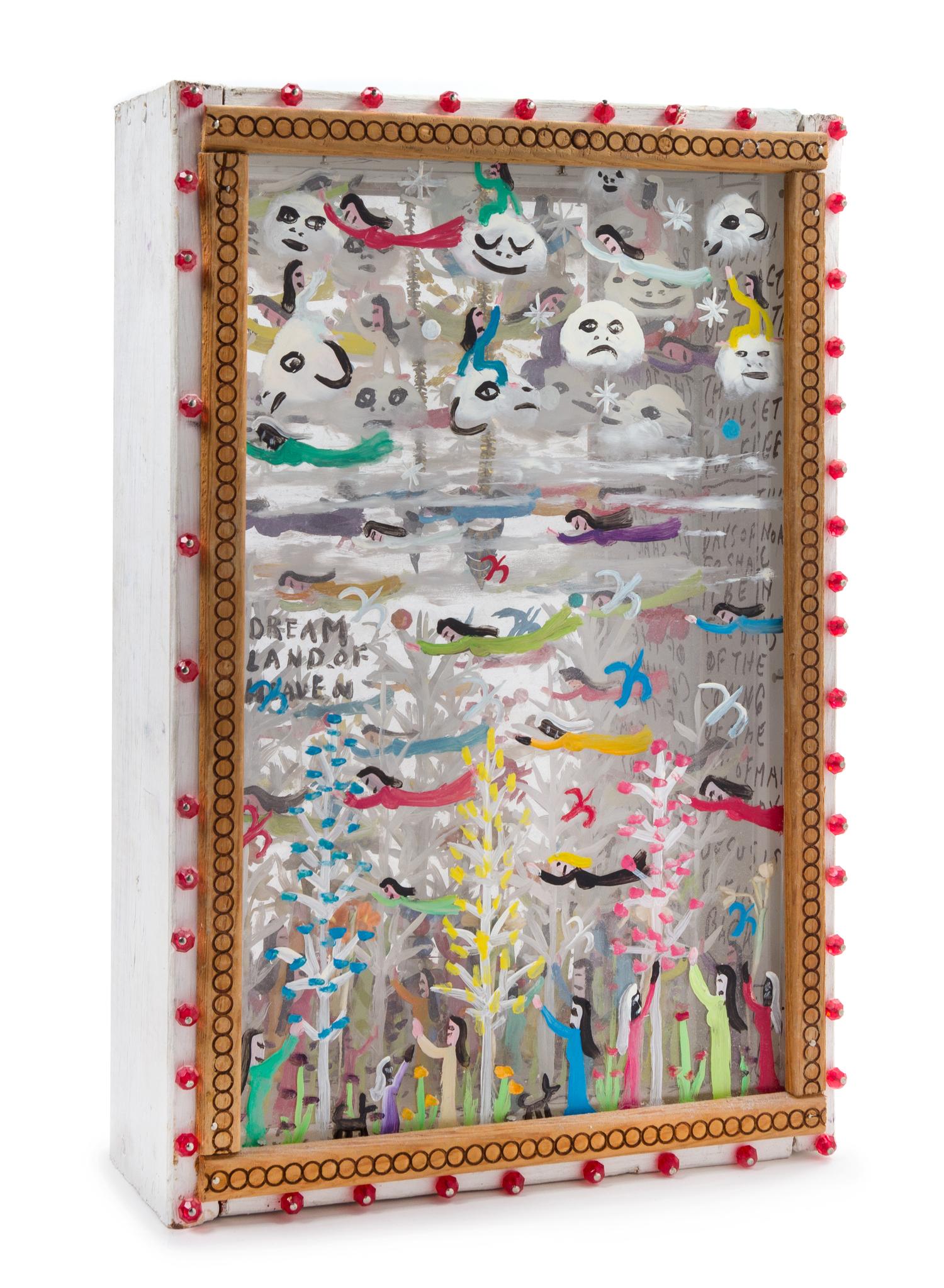 Reverend Howard Finster, (American, 1916-2001), Dream Land of Heaven, #5,351, 1986