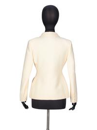 Christian Dior, Cream Tailored 'Bar' Jacket