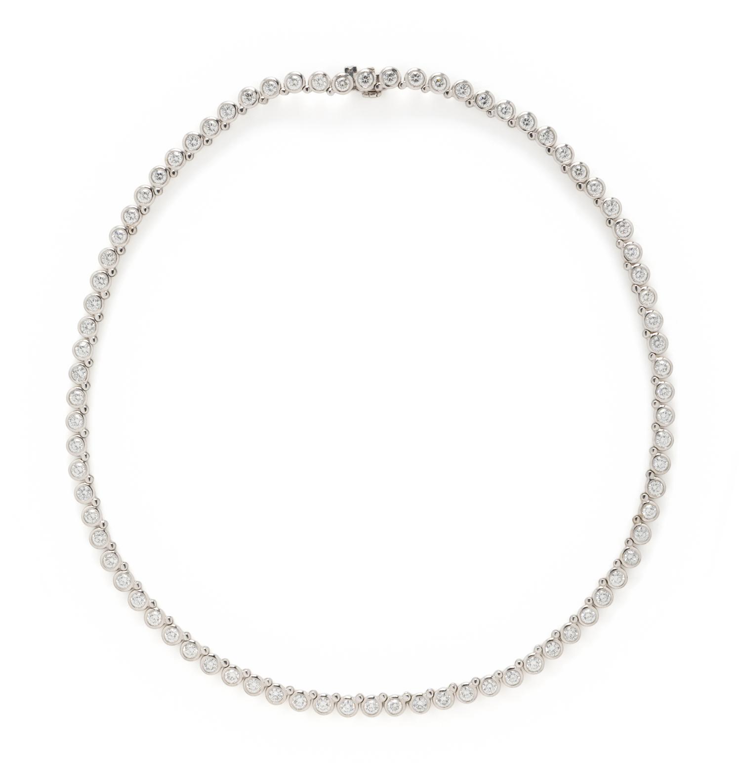 DIAMOND LINE NECKLACE