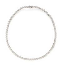 DIAMOND LINE NECKLACE