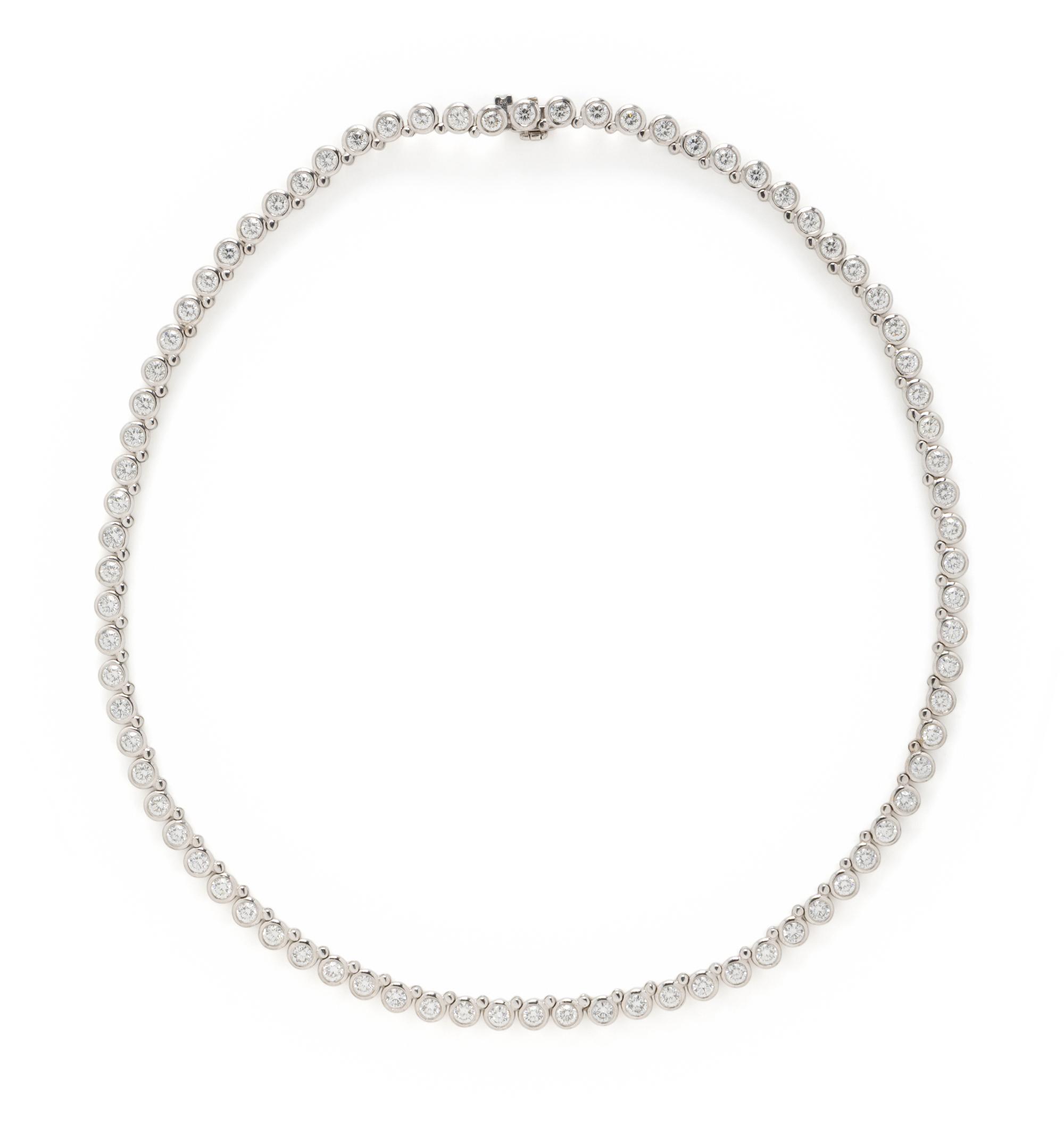 DIAMOND LINE NECKLACE