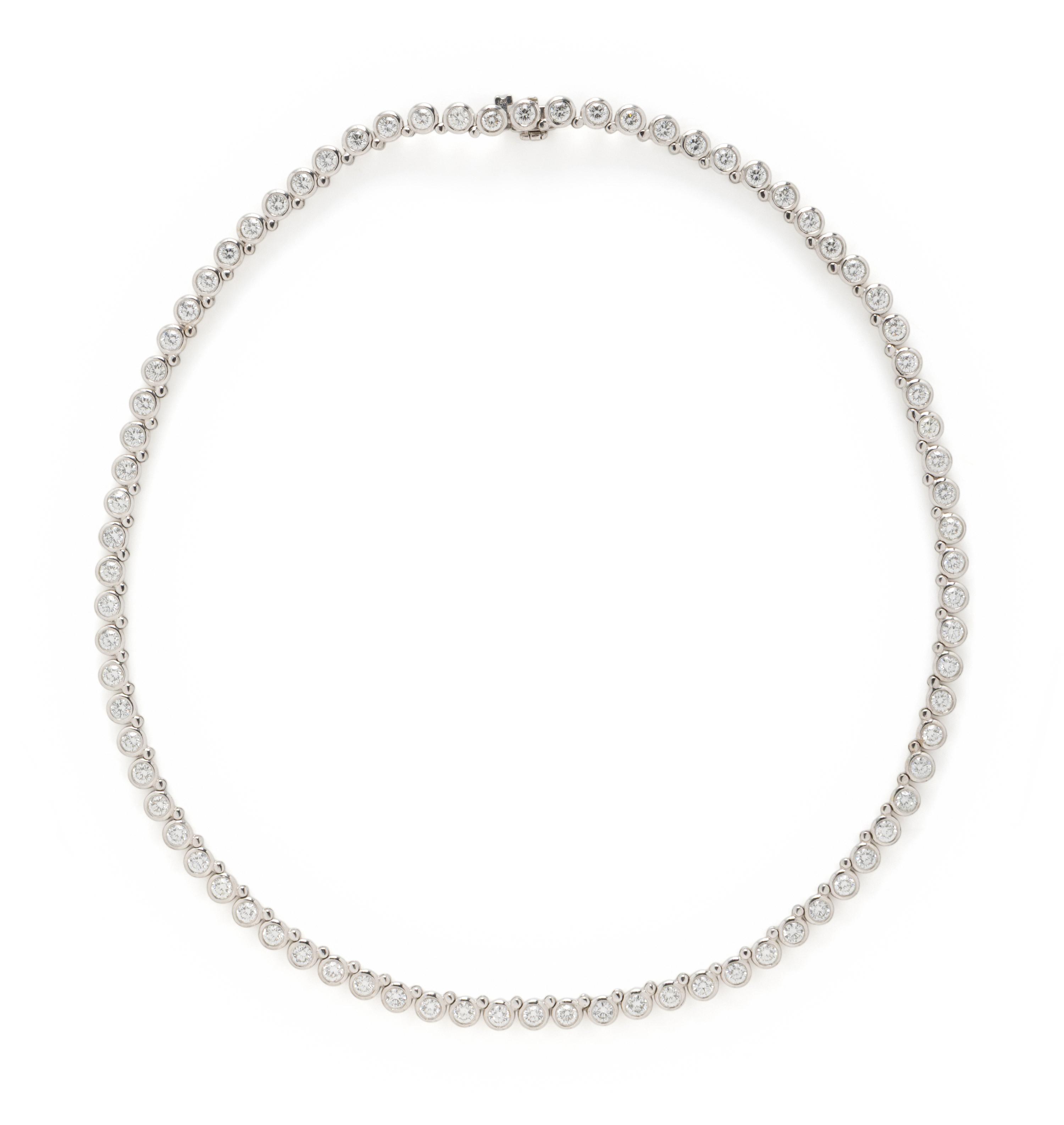 DIAMOND LINE NECKLACE