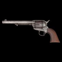 David F Clark Inspected Colt Cavalry Single Action Army Revolver with Kopec Gold Seal Letter